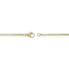 Thumbnail Image 3 of Box Chain Necklace 2mm Yellow Ion-Plated Solid Stainless Steel 20&quot;