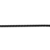 Thumbnail Image 1 of Solid Foxtail Chain Necklace 2.5mm Black Ion-Plated Stainless Steel 18"
