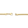 Thumbnail Image 3 of Foxtail Chain Necklace 2.5mm Yellow Ion-Plated Solid Stainless Steel 18&quot;