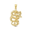 Thumbnail Image 1 of Men's 3D Dragon Charm 10K Yellow Gold