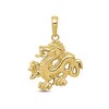 Thumbnail Image 1 of Men's Dragon Charm 10K Yellow Gold