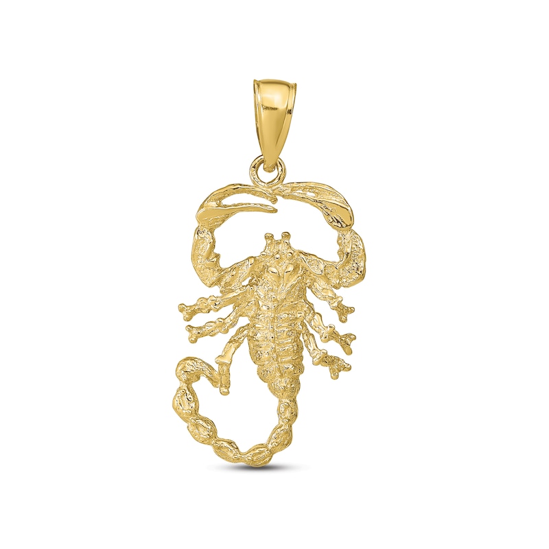 Main Image 1 of Men's Scorpion Charm 10K Yellow Gold