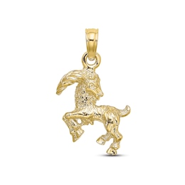 Zodiac Capricorn Charm 10K Yellow Gold