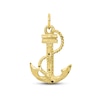 Thumbnail Image 1 of Men's Anchor Charm 10K Yellow Gold