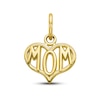 Thumbnail Image 0 of "Mom" Heart Charm 10K Yellow Gold