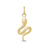 Thumbnail Image 1 of Men's Polished Snake Charm 10K Yellow Gold