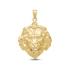 Thumbnail Image 1 of Men's Lion Head Charm 10K Yellow Gold