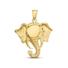 Thumbnail Image 0 of Men's Elephant Head Charm 10K Yellow Gold