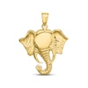 Thumbnail Image 1 of Men's Elephant Head Charm 10K Yellow Gold