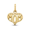 Thumbnail Image 1 of &quot;Mom&quot; Heart Charm 14K Yellow Gold