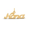 Thumbnail Image 1 of &quot;Nana&quot; Satin Finish Charm 14K Yellow Gold