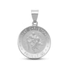 Thumbnail Image 1 of Saint Christopher Medallion Charm 14K White Gold