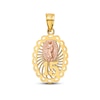 Thumbnail Image 0 of Our Lady of Guadalupe 15 Charm 14K Two-Tone Gold