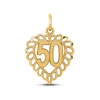 Thumbnail Image 1 of 50 Heart Charm 14K Yellow Gold