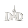 Men's "Dad" Charm Sterling Silver