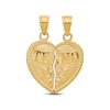 Thumbnail Image 1 of &quot;Te Amo&quot; Heart Charm Set 14K Yellow Gold