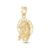 Thumbnail Image 1 of Diamond-cut Christ Charm 14K Yellow Gold