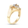 Thumbnail Image 1 of Men's Crucifix Ring 10K Yellow Gold