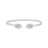 Thumbnail Image 0 of Disney Treasures The Lion King Diamond Elephant Cuff Bracelet 1/10 ct tw Sterling Silver
