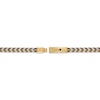 Thumbnail Image 3 of Foxtail Chain Bracelet 5mm Two-Tone Semi-Solid Stainless Steel 9&quot;