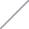 Thumbnail Image 2 of Foxtail Chain Bracelet 4mm Blue Ion Plate & Semi-Solid Stainless Steel 9&quot;