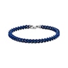 Thumbnail Image 1 of Franco Chain Bracelet 5mm Blue Ion-Plated Semi-Solid Stainless Steel 9&quot;