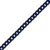 Thumbnail Image 2 of Franco Chain Bracelet 5mm Blue Ion-Plated Semi-Solid Stainless Steel 9&quot;