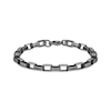 Thumbnail Image 0 of Semi-Solid Box Chain Bracelet 5mm Gunmetal Gray Stainless Steel 9"