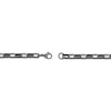 Thumbnail Image 2 of Semi-Solid Box Chain Bracelet 5mm Gunmetal Gray Stainless Steel 9"