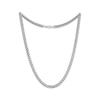 Thumbnail Image 2 of Curb Chain Necklace 5.3mm Solid Sterling Silver 20&quot;