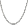 Thumbnail Image 1 of Cuban Curb Chain Necklace 6.4mm Solid Sterling Silver 24&quot;