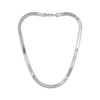 Thumbnail Image 1 of Herringbone Chain Necklace 5.4mm Solid Sterling Silver 18&quot;