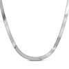 Thumbnail Image 2 of Herringbone Chain Necklace 5.4mm Solid Sterling Silver 18&quot;