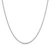Thumbnail Image 0 of Solid Rope Chain Necklace 2.5mm Sterling Silver 22"