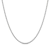 Thumbnail Image 1 of Rope Chain Necklace 2.5mm Solid Sterling Silver 22&quot;