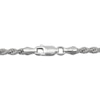 Thumbnail Image 2 of Solid Rope Chain Necklace 2.5mm Sterling Silver 22"