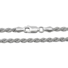 Thumbnail Image 2 of Rope Chain Necklace 2.5mm Solid Sterling Silver 24&quot;