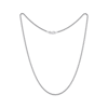 Thumbnail Image 1 of Diamond-Cut Solid Rope Chain Necklace 2mm Sterling Silver 18"
