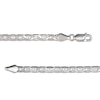 Thumbnail Image 2 of Solid Mariner Chain Necklace 3.9mm Sterling Silver 18"