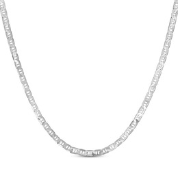 Mariner Chain Necklace 3.9mm Solid Sterling Silver 20"