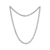 Thumbnail Image 1 of Solid Mariner Chain Necklace 4.8mm Sterling Silver 20"