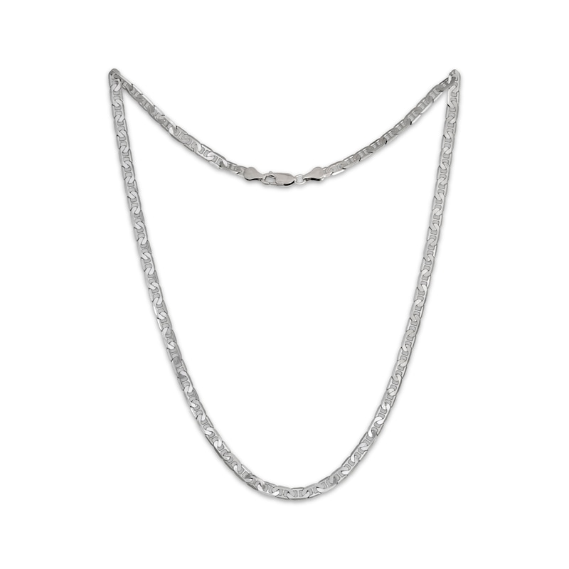 Main Image 2 of Mariner Chain Necklace 4.8mm Solid Sterling Silver 20&quot;
