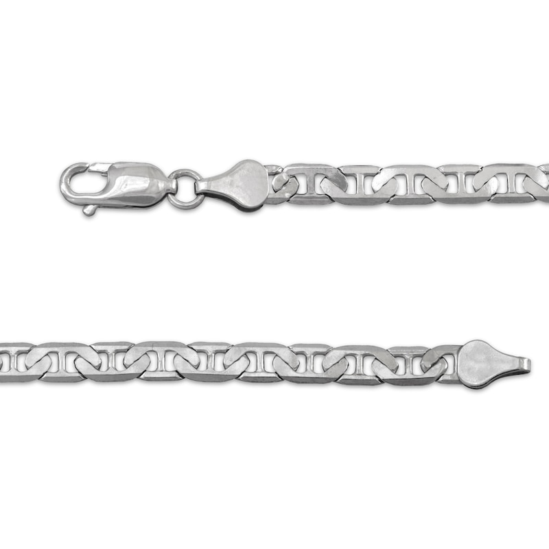 Main Image 3 of Mariner Chain Necklace 4.8mm Solid Sterling Silver 20&quot;