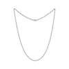 Thumbnail Image 1 of Solid Singapore Chain Necklace 2mm Sterling Silver 18"