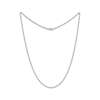 Thumbnail Image 2 of Singapore Chain Necklace 2mm Solid Sterling Silver 20&quot;
