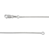 Thumbnail Image 3 of Box Chain Necklace 1mm Solid Sterling Silver 18&quot;