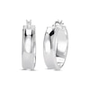 Thumbnail Image 1 of Concave Hoop Earrings Sterling Silver 25.7mm