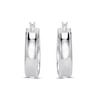 Thumbnail Image 2 of Concave Hoop Earrings Sterling Silver 25.7mm