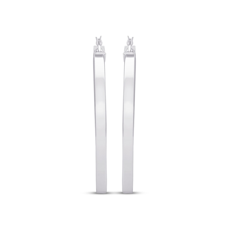 Main Image 2 of Hoop Earrings Sterling Silver 43mm