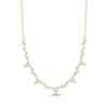 Thumbnail Image 1 of Diamond Trios Drop Necklace 1/2 ct tw 10K Yellow Gold 18&quot;